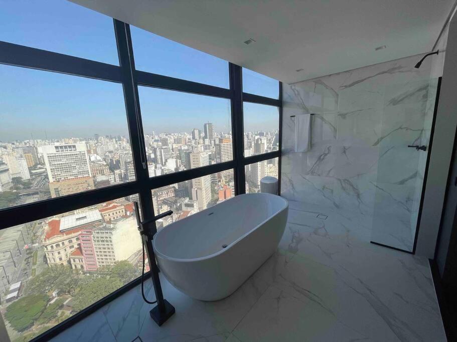 상파울루 Sky Loft - Andar 41 아파트 외부 사진