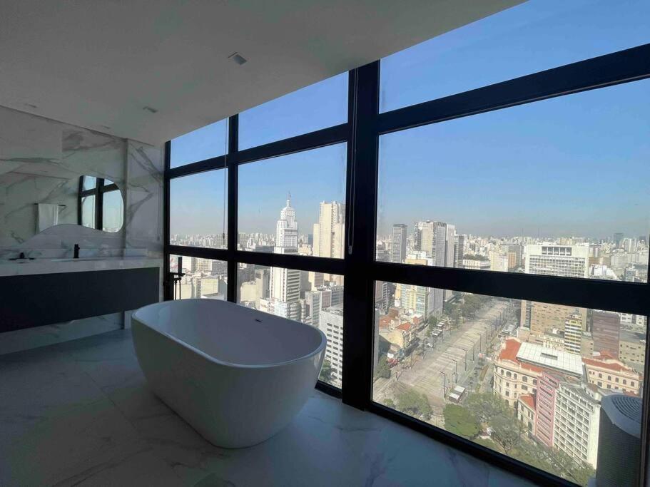 상파울루 Sky Loft - Andar 41 아파트 외부 사진